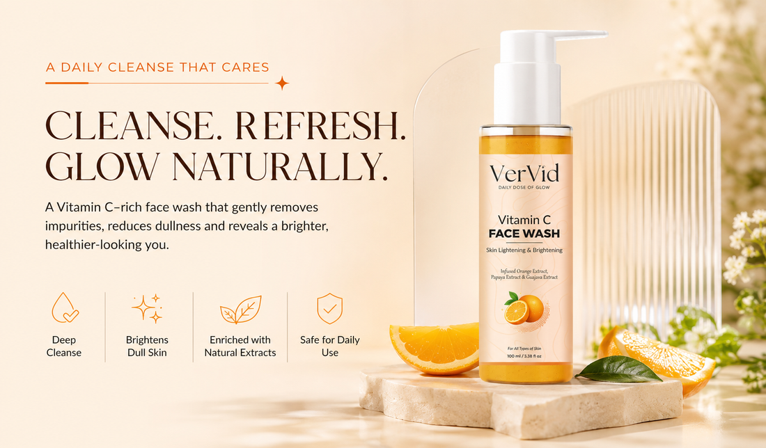 Why Your Oily Skin Still Looks Dull—and How a Vitamin C Face Wash Can Help