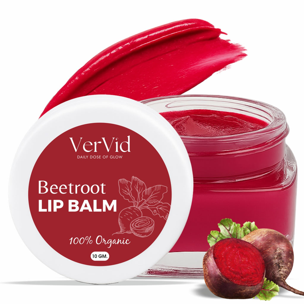 VerVid Beetroot Lip Balm – 100% Organic Tint & Hydration