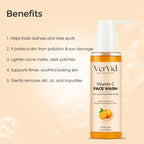 VerVid Vitamin C Face Wash – Bright & Fresh Skin Daily