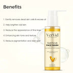 VerVid Gold Glow Face Wash – Deep Cleanse & Radiant Skin