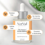 Vervid Vitamin C Glow Serum – Bright, Firm & Hydrated Skin