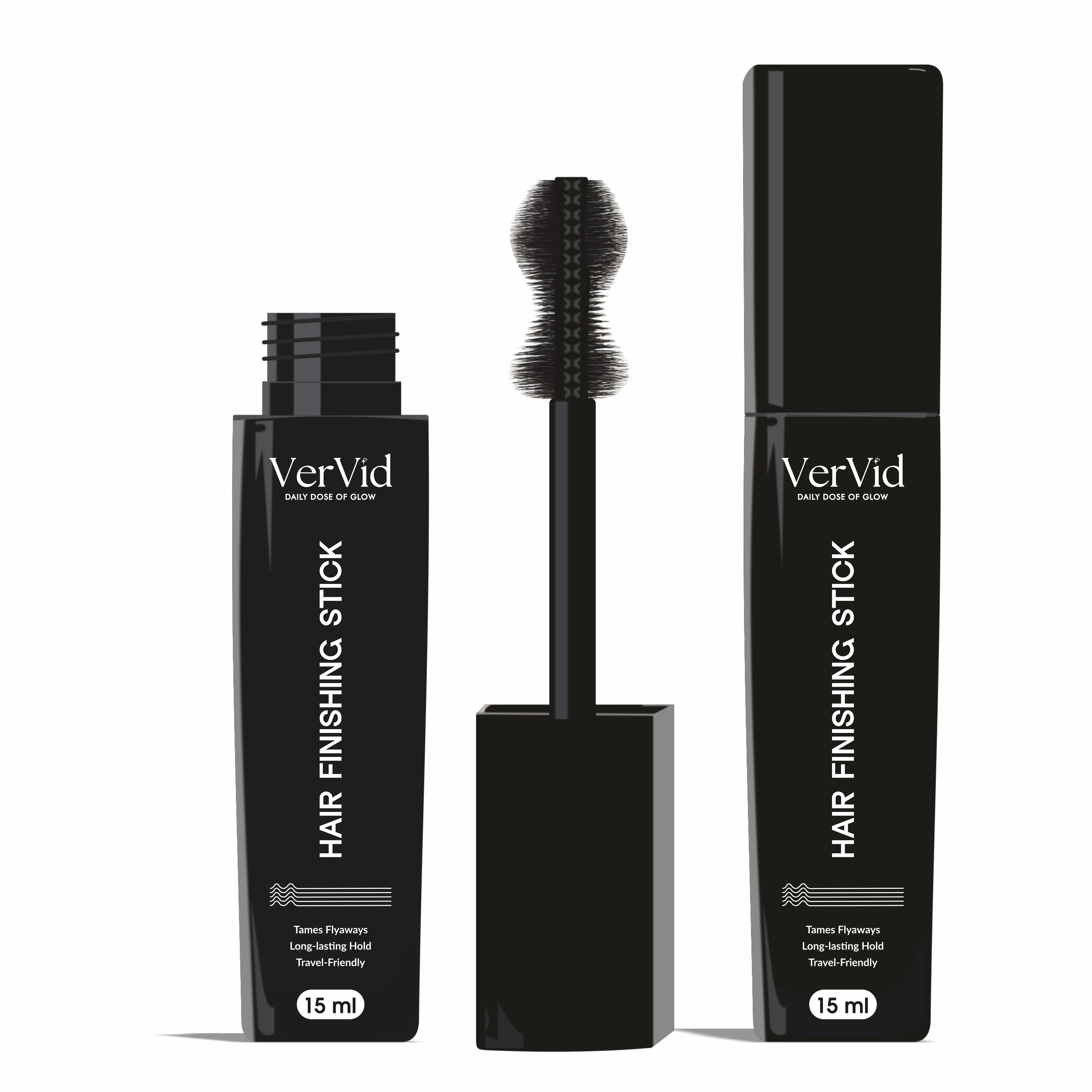 Vervid Hair Finishing Stick | Instant Flyaway Control | Sleek, Non-Sticky Hair Styler
