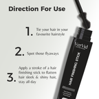 Vervid Hair Finishing Stick | Instant Flyaway Control | Sleek, Non-Sticky Hair Styler