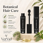 Vervid botanical hair finishing stick with rosemary, jojoba and bhringraj for smooth styling