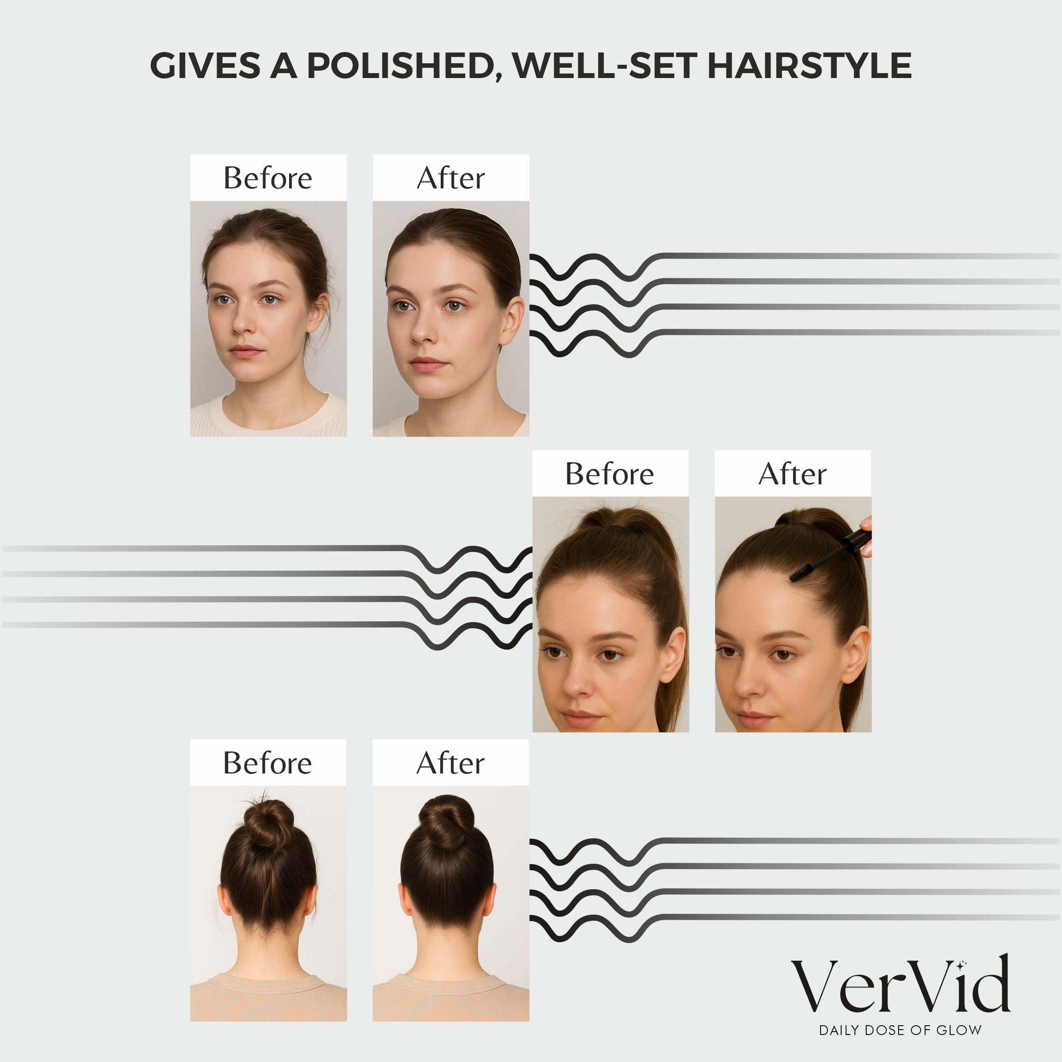 Hair Finishing Stick for frizzy hair control and neat hairstyle